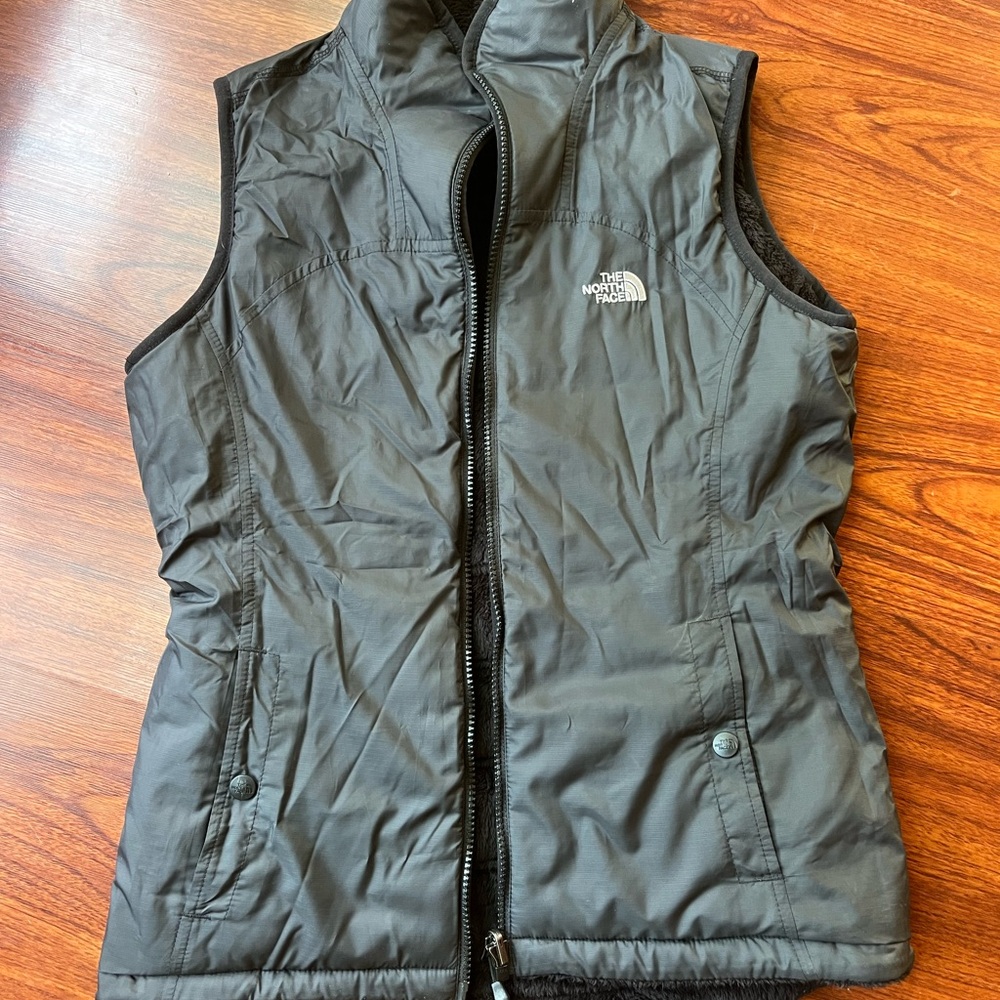 The North Face Black Reversible Vest